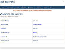 Tablet Screenshot of gitasupersite.iitk.ac.in